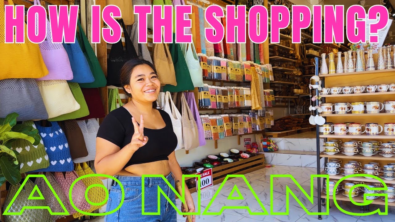 All the Shops in Ao Nang - Krabi Thailand