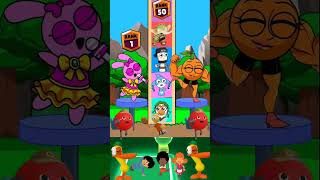 Help Pinki Finish the Brainrot Song vs Tiles Hop 🎶 #sprunki #animation #shots #viral #shorts #meme