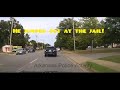Passenger Jumps Out The Stolen Altima In Front Of The Jail! Suspect Kept Rolling! #Dashcam #Police