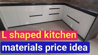 L shaped small kitchen price/kitchen cabinet Making ideas @Mycitycarpenter by My city carpenter 465 views 1 year ago 8 minutes, 1 second