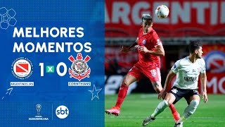 Argentinos Juniors 1 x 0 Corinthians - Melhores momentos | Copa Sul-Americana 2024 image