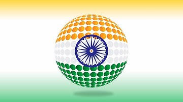 How to Make Indian Flag 3D Design in CorelDraw Tutorial
