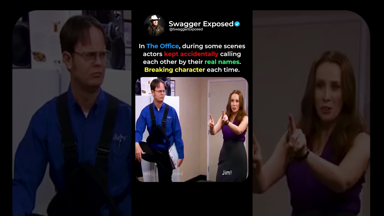 When The Office Cast Kept Forgetting Their Character Names 📺😂