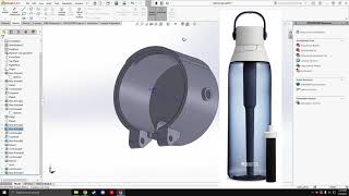 3D Printed Replacement Brita Filtered Water Bottle Cap
