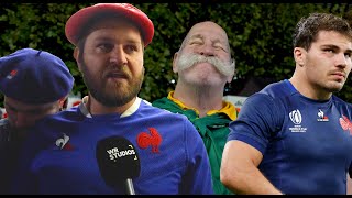 France fans react to Quarter Final exit to Springboks in the Rugby World Cup