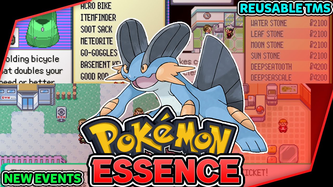 Updated Pokemon Game With All Exclusives New Events Reusable TMs All Updated Pokemon Game With All Exclusives New Events Reusable TMs All