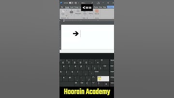 Word Tip 8 - Left Right Arrow Shortcut Key in Microsoft Word #symbols #msword