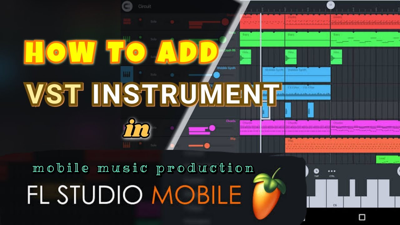 FL Studio Mobile | How to Add VST Instruments (Mobile Music Production) DAW  - YouTube