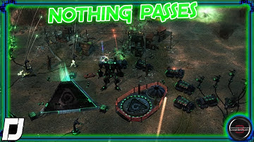 Nothing Passes , C&C 3 Kanes Wrath , 3v3 Vs Brutal Steamroller Ai , Multiplayer Gameplay , 2018 HD
