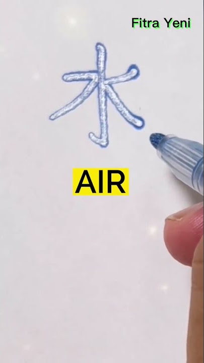 Cara Membaca Huruf Kanji Jepang|AIR#shorts