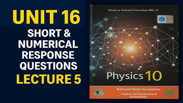 🎥 Class 10 Physics | Unit 16: Current Electricity | Short & Numerical Response Questions Explained