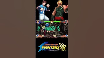 [AGS] Sie Beat Rugal Shocked🎮🎮🎮 (KOF 98) #viral #kof #shorts #fightinggames