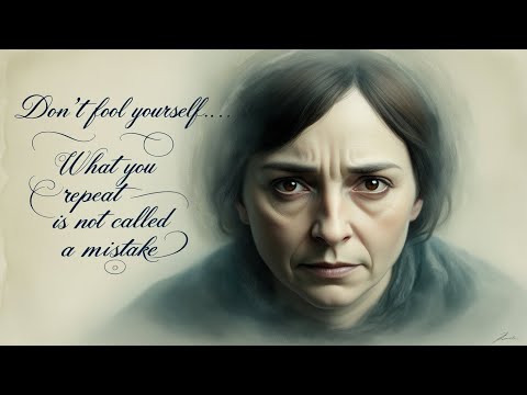 لا تخدع نفسك ما ت كر ره لا ي سم ى خطأ