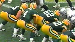 Favre leads a drive late in 4th quarter 1st game after mike holmgren
and reggie white