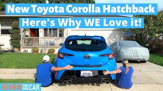 When You Buy a Daily, Then Mod it Out | 2019 Toyota Corolla Hatchback Review E210 | Blue Flame |