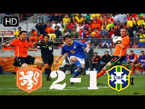 Brazil vs Netherlands 1-2 Highlights & All Goals 02/07/2010 Quarter-finals World Cup 2010 HD