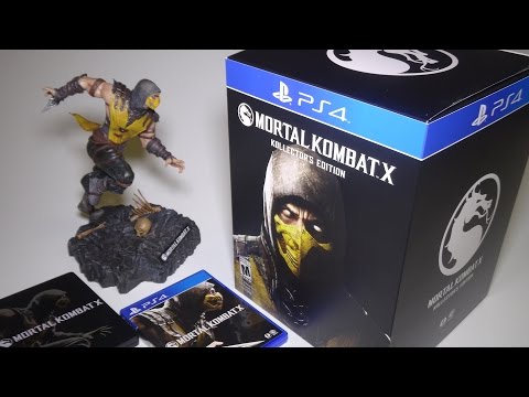 Video: 100 Mortal Kombat X Kollector's Edition Innehåller Scorpion-figur Av Grova