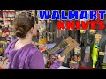 2023 walmart shopping for knives and stuff