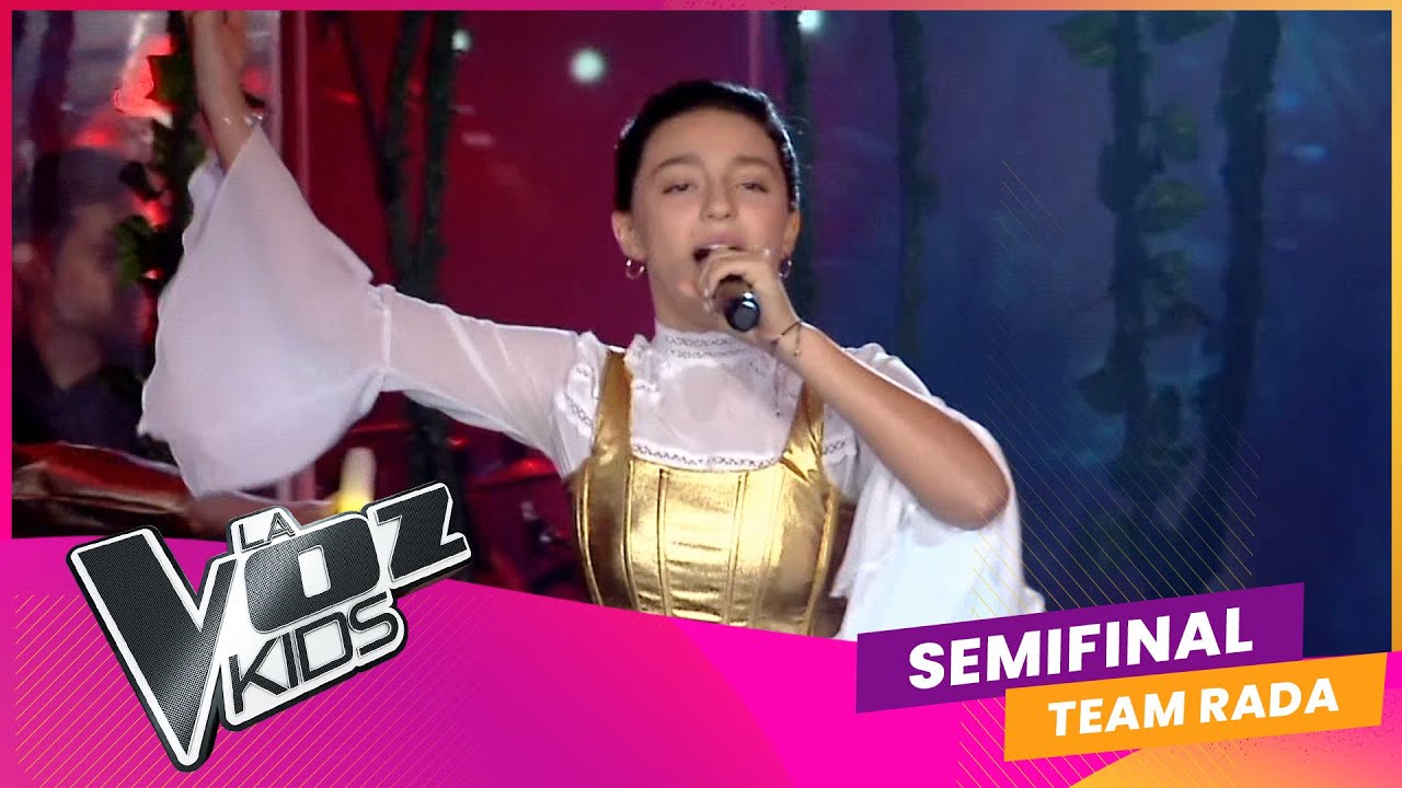 Martina Tipoldi canta La entrevista | Semifinal | La Voz Kids Uruguay 2023