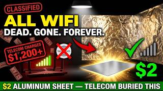 This $2 Metal Sheet Blocks All WiFi Signals Completely — Government Buildings Use This Everywhere