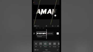 Cinematic Name Reveal In Capcut Video Editing #shorts #capcut #edit