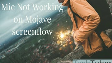 Screenflow mic issue on mojave OS