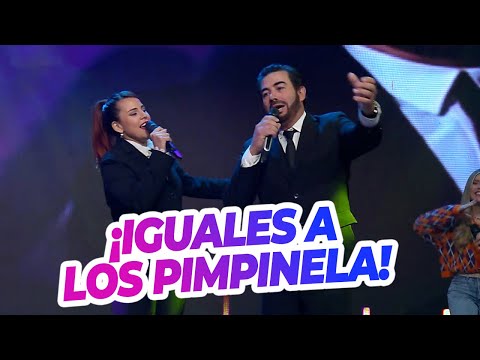 The Pimpinela impersonators received a standing ovation!