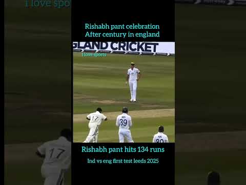 Rishabh pant century