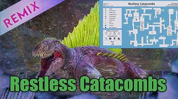 Restless Catacombs Dungeon || Ark Mobile #arkmobile #arkmobiledungeon #dungeonarkmobile