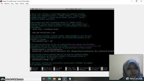 Konfigurasi Samba Server pada Debian 10