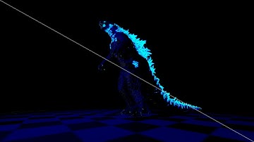 Godzilla 2021 model test