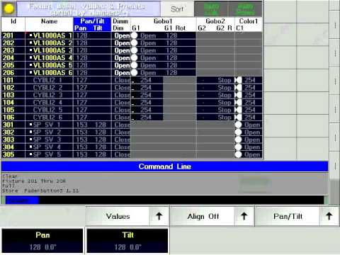 lichtsteuerung dmx software grandMA | Tutorials Chapter 11.5 [PT] | FullTracking