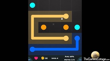 Flow Game Level - 154 [5x5] Basic Pack Connect the Dots