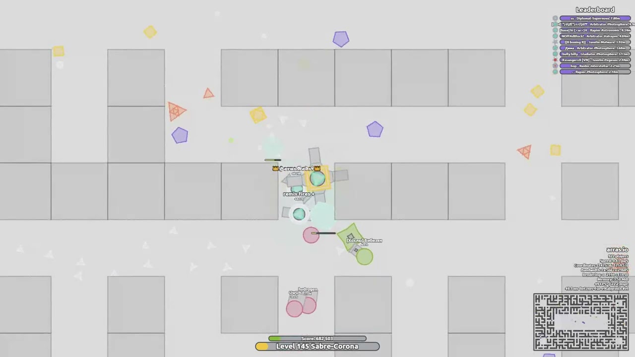 LONGEST VIDEO IVE MADE / arras.io sniper dreadnought playthrough