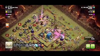 TH10 vs TH12 Attack Clash of Clans CWL