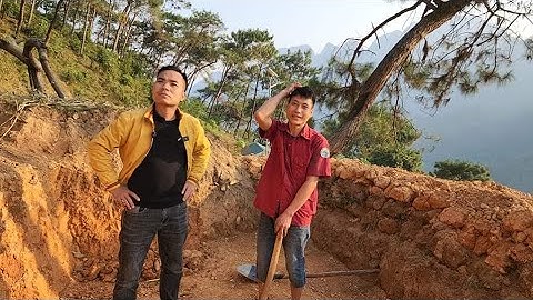 Biệt thự đồi thông Điếc công tử làm ao trên núi hehe. Nguyễn Tất Thắng