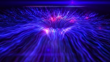 Flowing Motion Graphics - Particle Visuals in After Effect - 4K