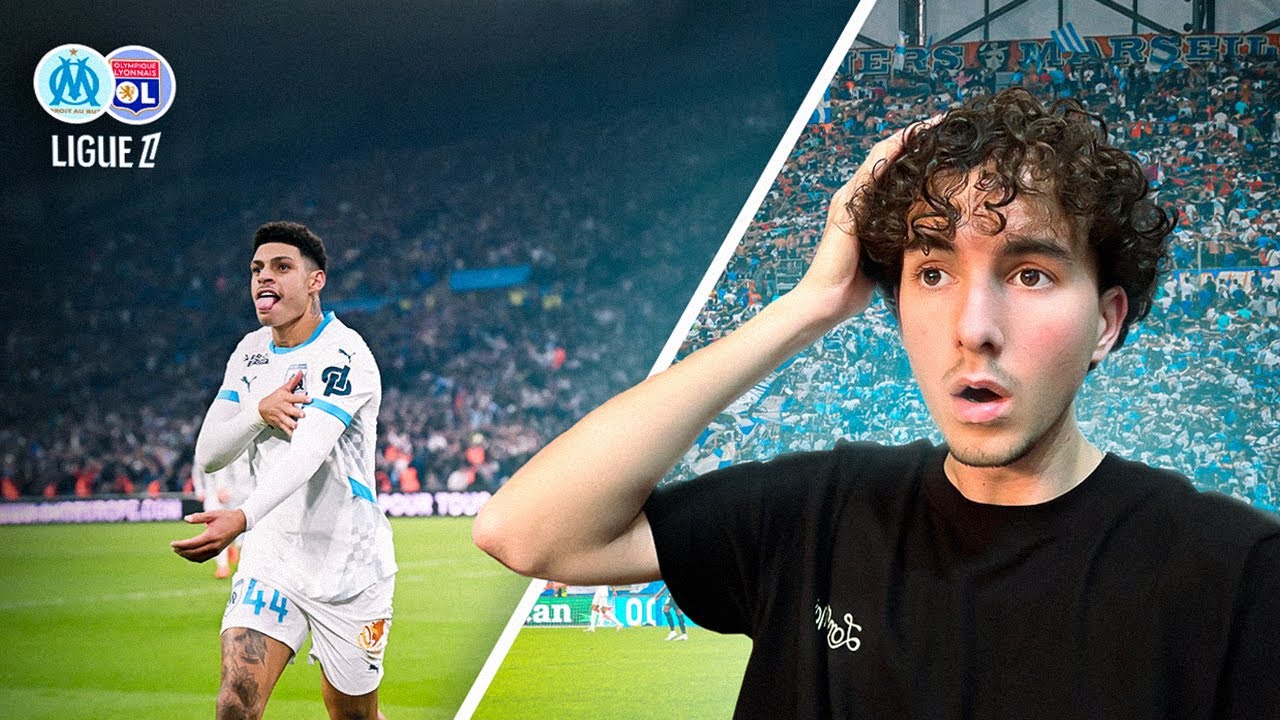 J'AI COMMENTÉ UN OLYMPICO DE FOLIE 🔥 | Vlog #4 OM-OL