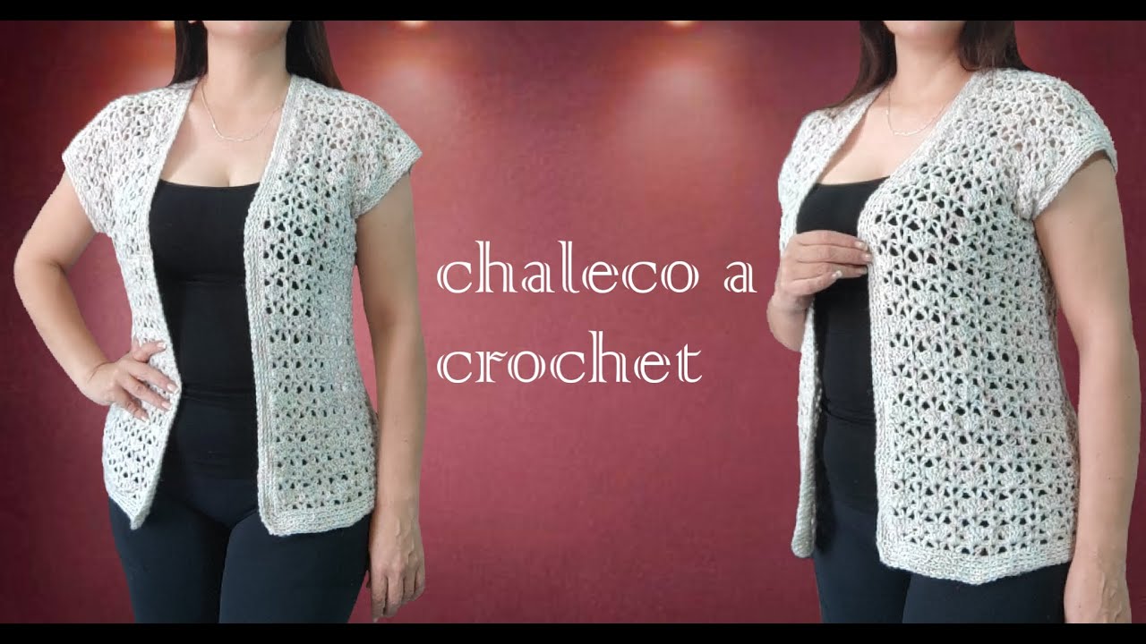 ⭐⭐⭐⭐⭐СВЯЖИТЕ КРАСИВЫЙ ЖИЛЕТ КРЮЧКОМ