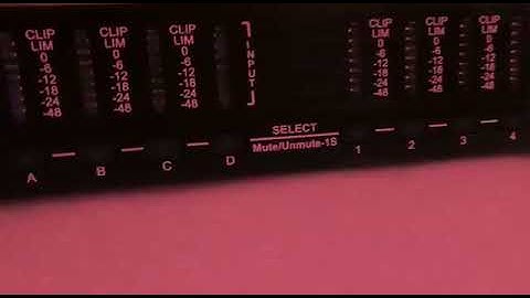 Audio equipment digital processor AD48