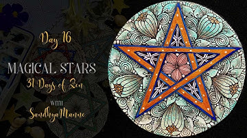 Tangle INAFLUX on Day 16 of MAGICAL STARS, 31 Days of Zen!