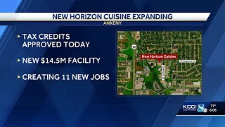 New Horizon Cuisine expands with new facility in Ankeny