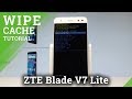 How to Wipe Cache Partition in ZTE Blade V7 Lite |HardReset.info