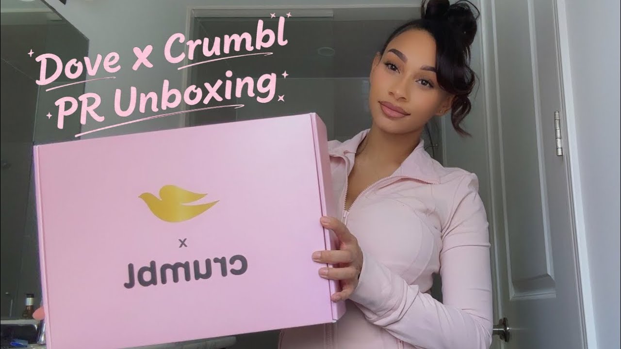 Dove x Crumbl PR Unboxing | Is It Actually Worth the Hype?? HONEST Review ✨ 