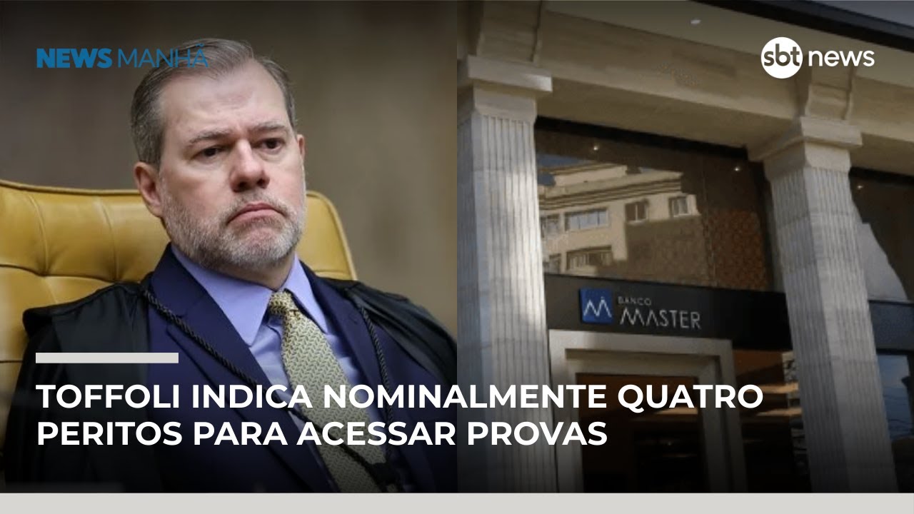 Caso Banco Master: Toffoli indica nominalmente quatro peritos para acessar provas | 