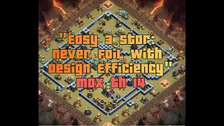Easy War Attack Strategy for Max Town Hall 14