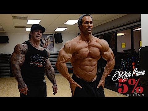 Training with Mike O'Hearn and Rich Piana 💪🏼 At the Gym and crushing Arm Day! Look at Those Muscles!