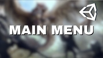 BASIC MAIN MENU IN UNITY [Foundation]