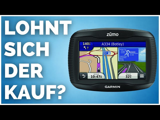 Garmin zumo 390LM ▻ Motorrad Navi im Test ▻ [KURZ KOMPAKT] zusammengefasst - YouTube