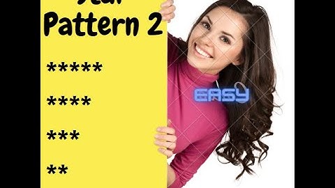 Star Pattern 2: Inverted Mirror Left Star Pattern. Print left mirrored down triangle pattern.